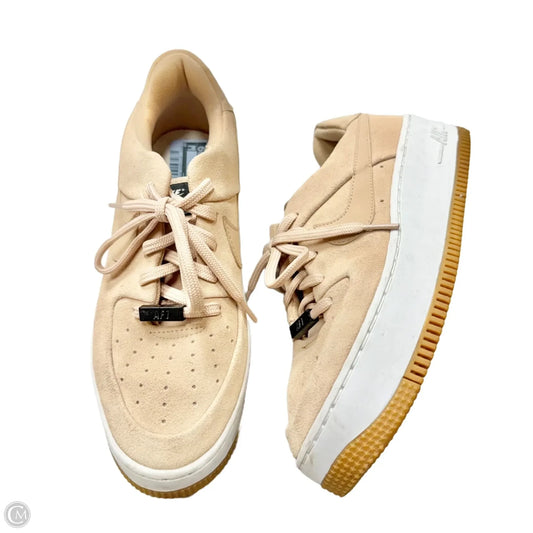 Shoes Sneakers By Nike In Tan, Size: 8.5