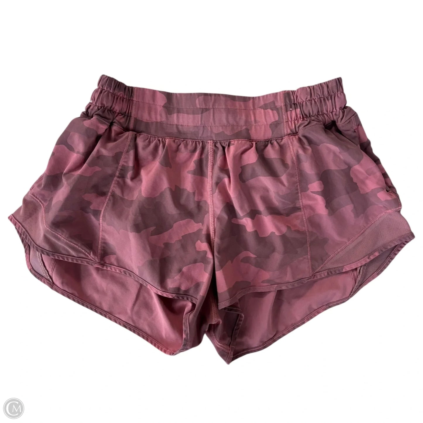 Athletic Shorts By Lululemon In Camouflage Print, Size: S