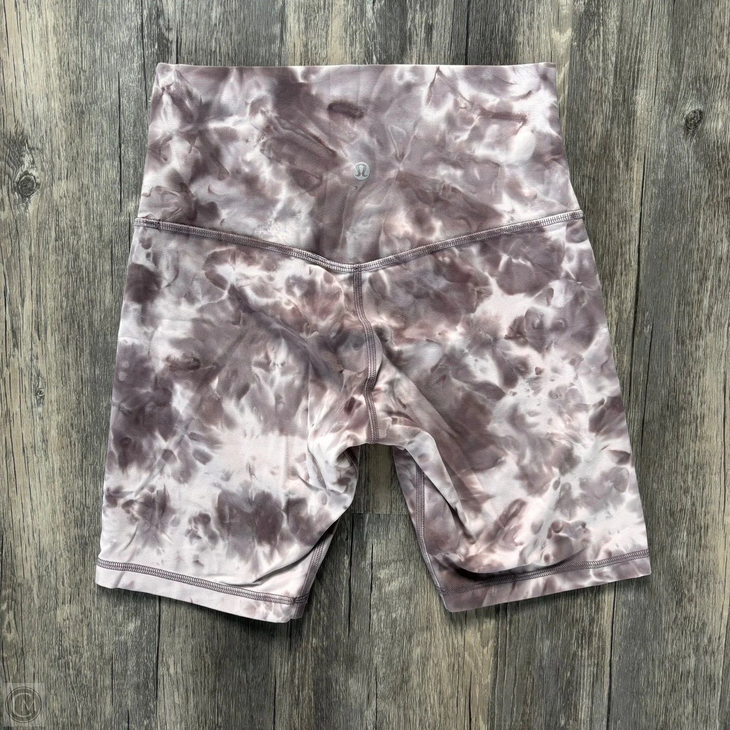 Athletic Shorts By Lululemon In Grey & Purple, Size: S