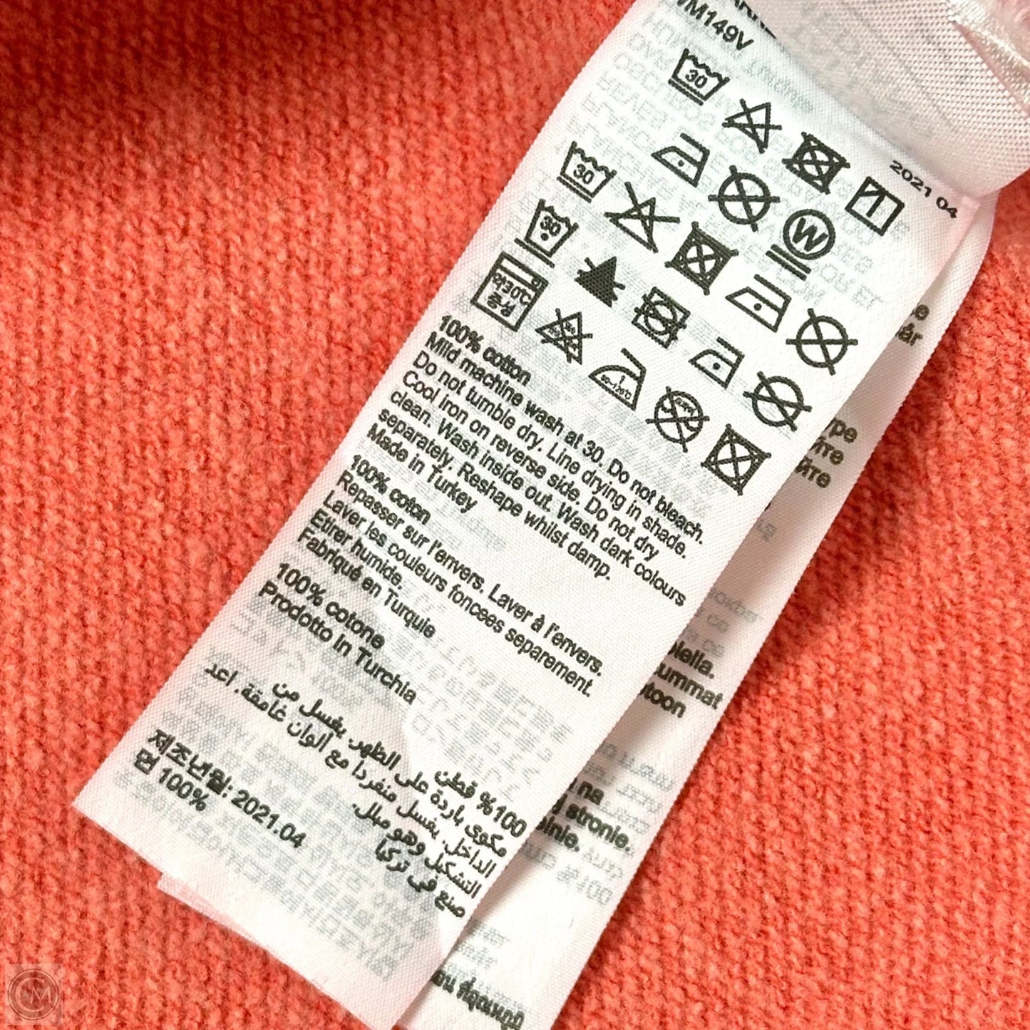 Sweatshirt Designer By All Saints In Red, Size: M