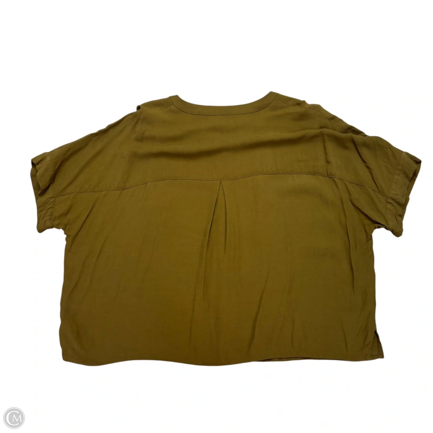 Top Short Sleeve By Madewell In Green, Size: Xl