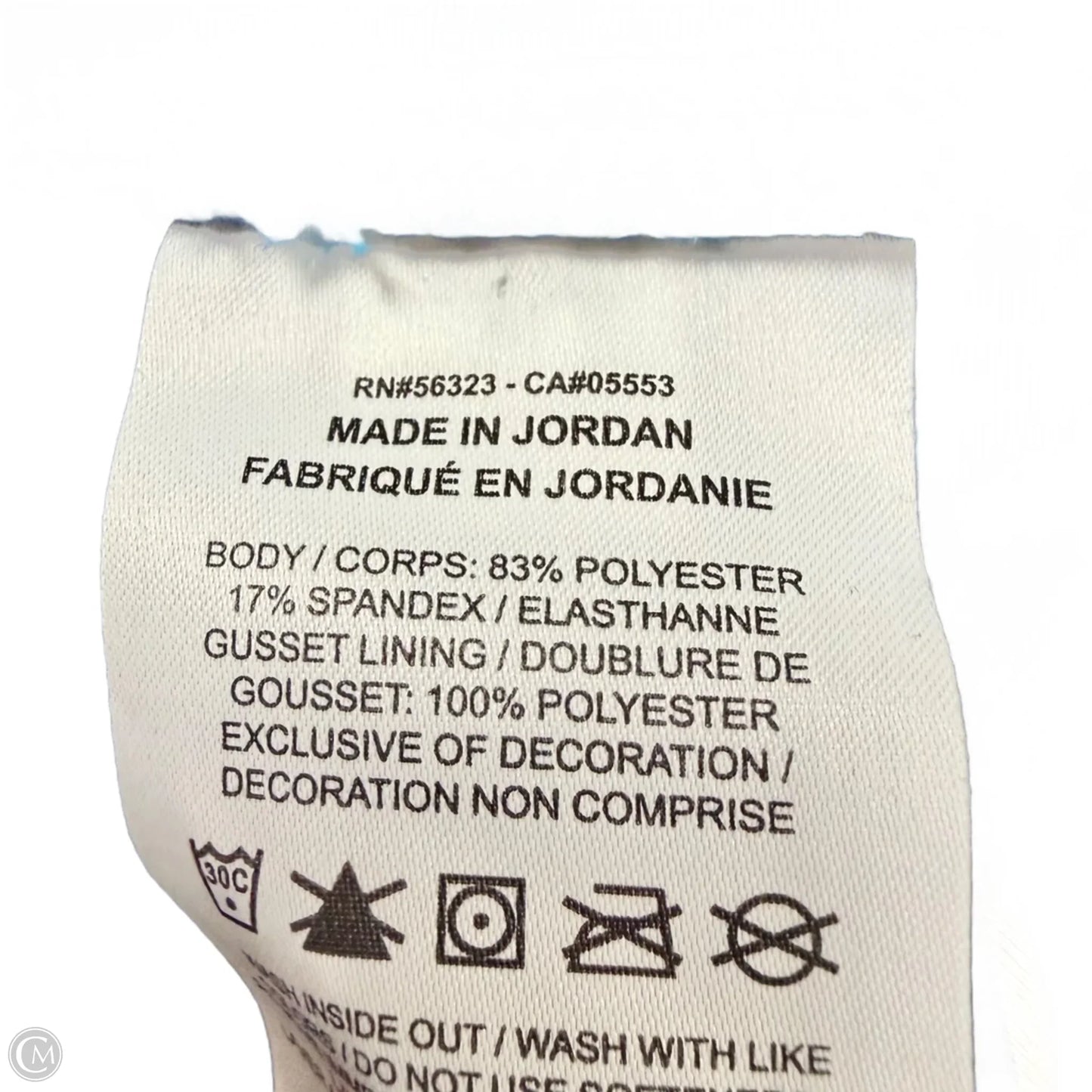 Athletic Leggings By Nike Apparel In Blue & Gold, Size: Xl