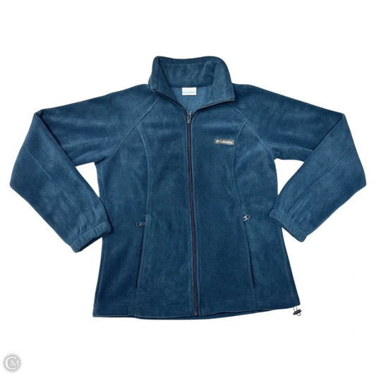 Jacket Fleece By Columbia In Blue, Size: M