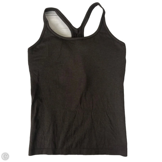 Athletic Tank Top By Lululemon In Black, Size: L