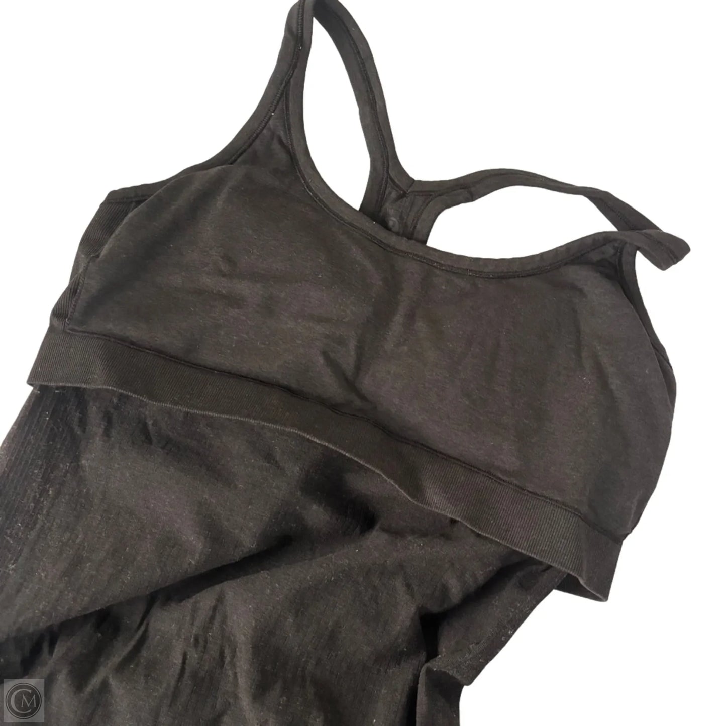 Athletic Tank Top By Lululemon In Black, Size: L