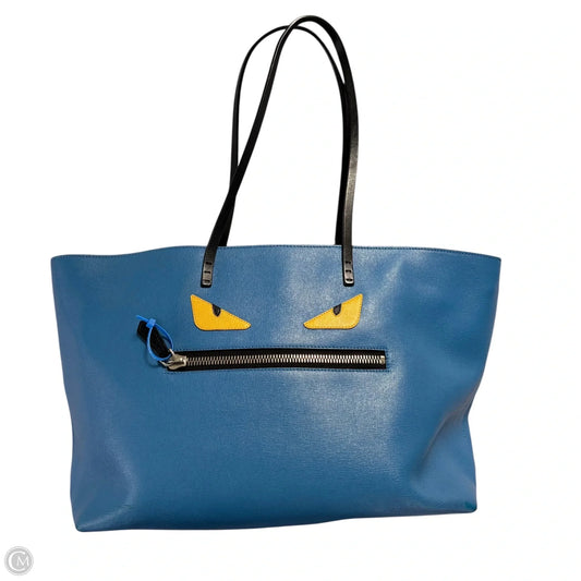 Tote Luxury Designer By Fendi, Size: Large