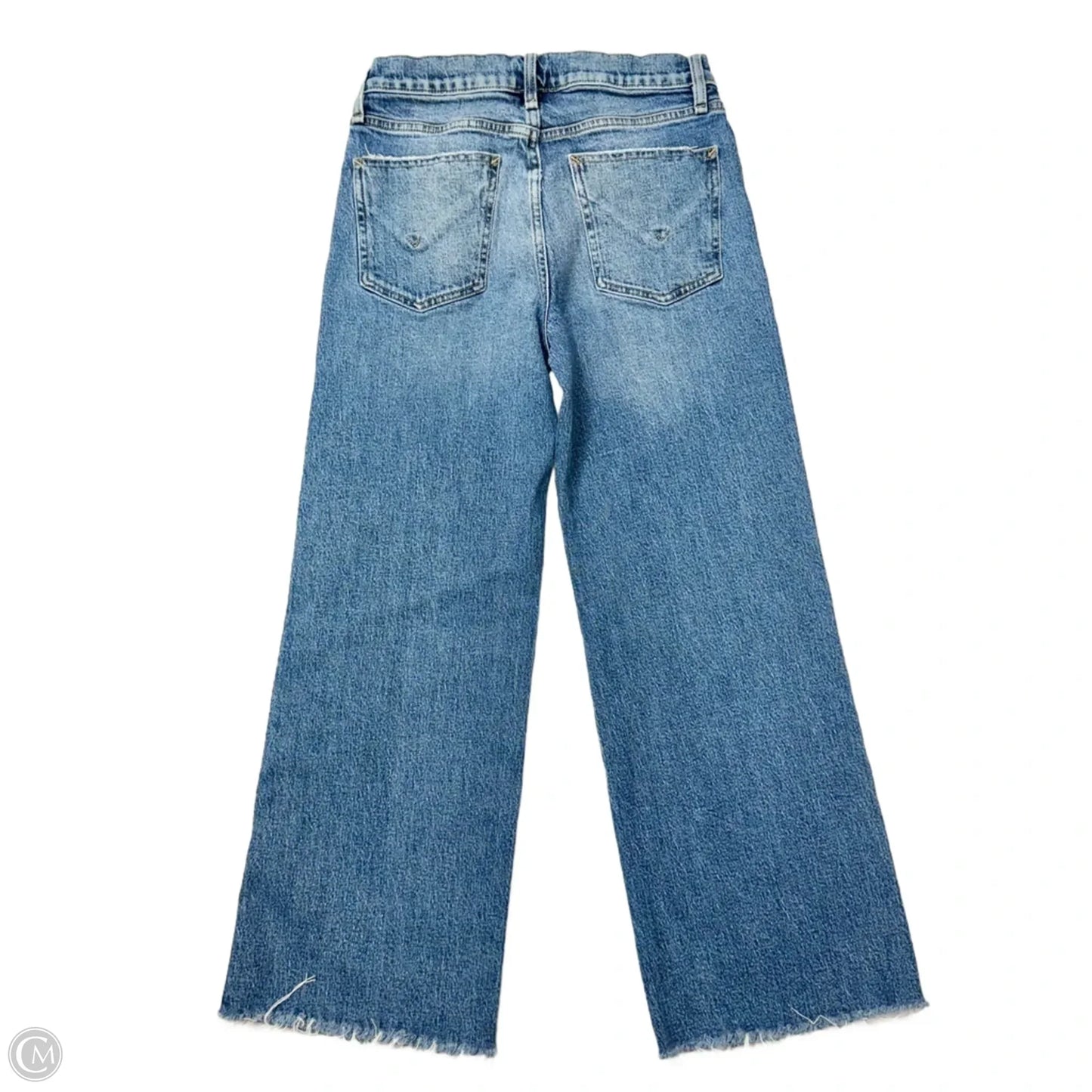 Jeans Wide Leg By Hudson In Blue Denim, Size: 2