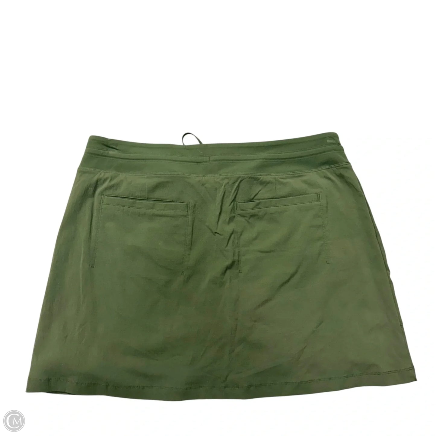 Athletic Skort By Athleta In Green, Size: 16