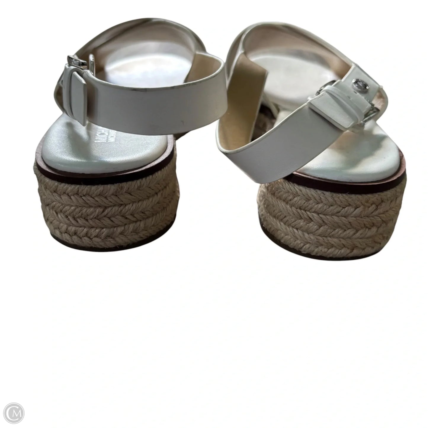 Sandals Heels Platform By Michael By Michael Kors In White, Size: 8