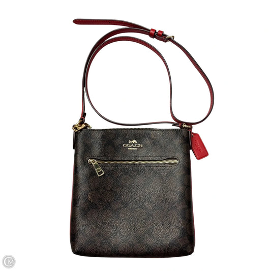 Crossbody Designer By Coach, Size: Small