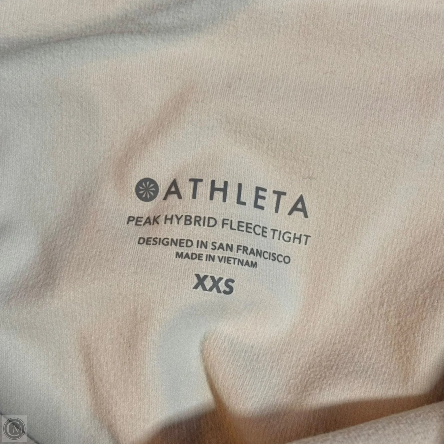Athletic Leggings By Athleta In Tan, Size: Xxs
