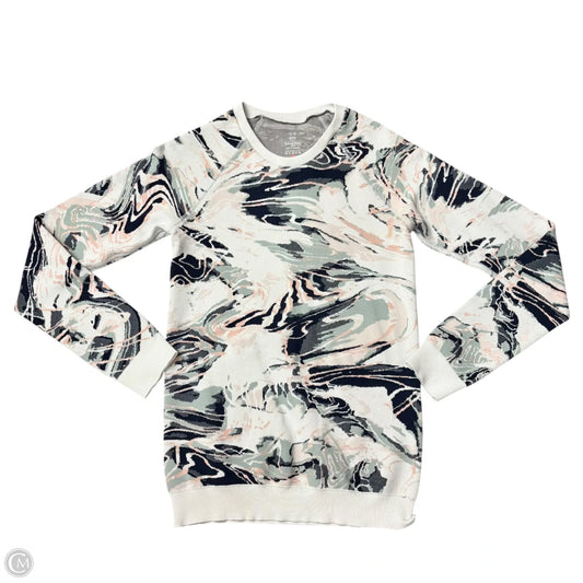 Athletic Top Long Sleeve Crewneck By Sweaty Betty In Multi-colored, Size: L