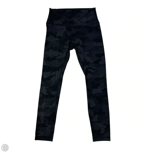 Athletic Leggings By Lululemon In Camouflage Print, Size: S