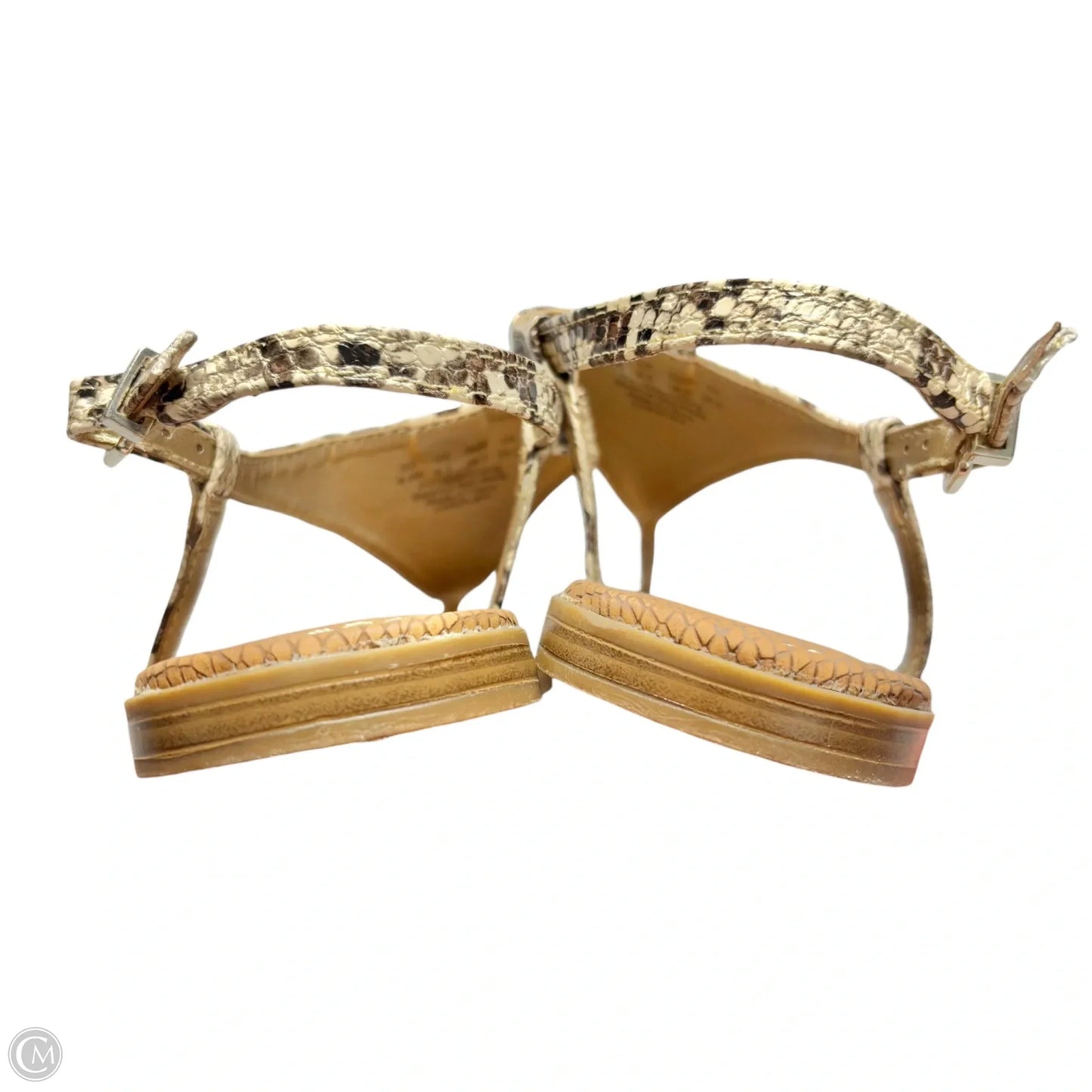 Sandals Flats By Sam Edelman In Snakeskin Print, Size: 8.5
