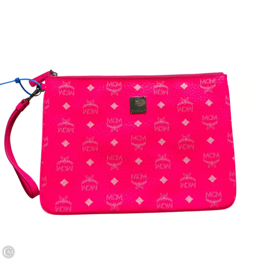 Wristlet Luxury Designer By Mcm, Size: Medium
