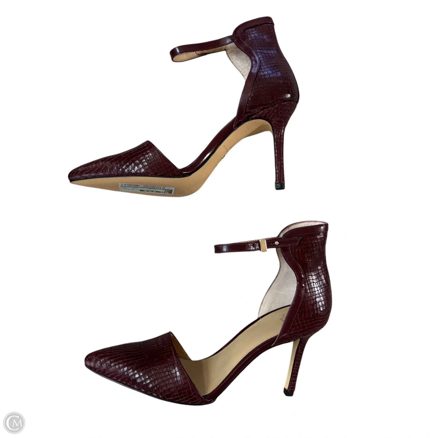 Shoes Heels Stiletto By Ann Taylor In Red, Size: 8.5