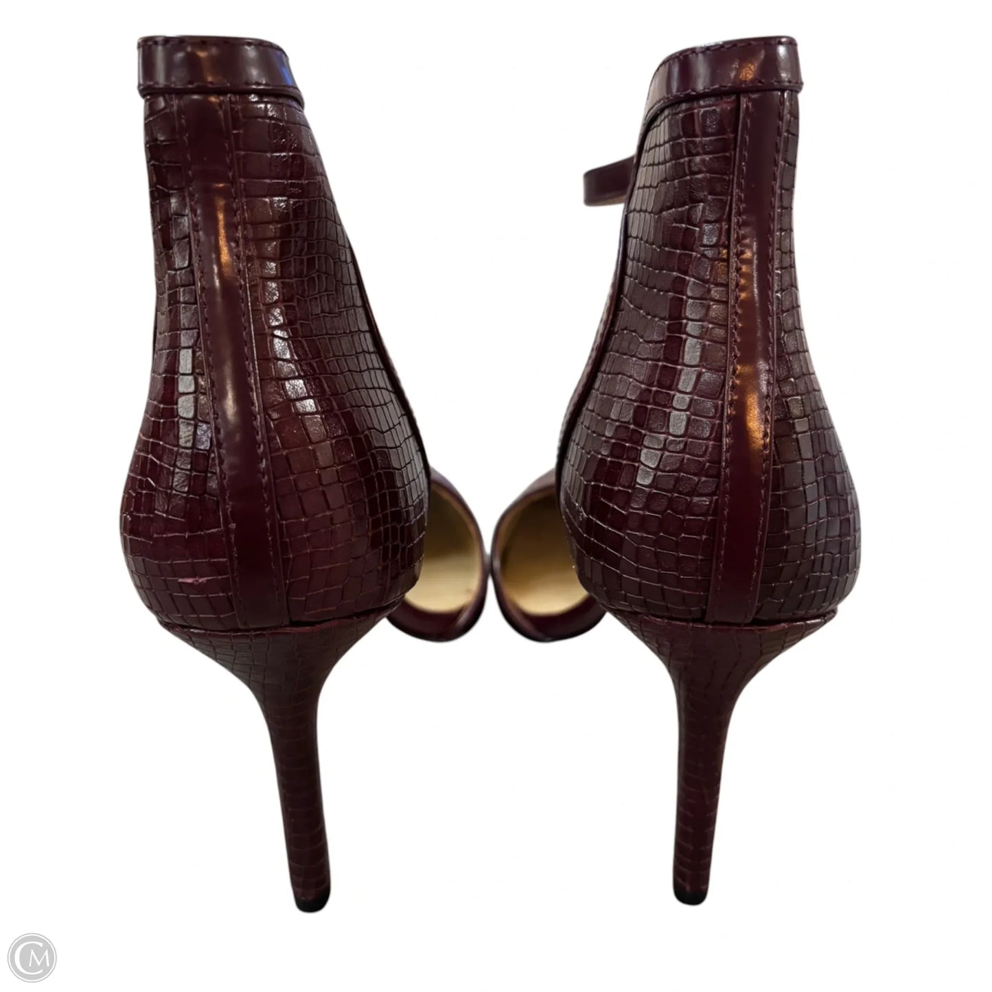 Shoes Heels Stiletto By Ann Taylor In Red, Size: 8.5
