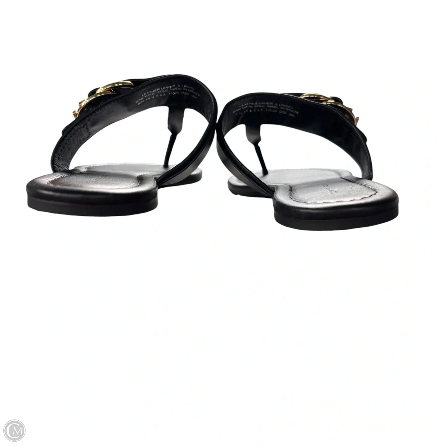 Sandals Designer By Tory Burch In Black, Size: 8