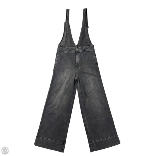Overalls By Free People In Black Denim, Size: 8