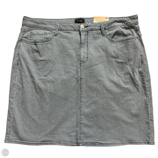 Skirt Mini & Short By Not Your Daughters Jeans In Tan, Size: 18