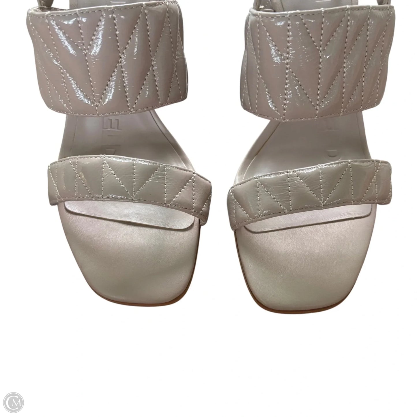 Shoes Designer By Karl Lagerfeld In Beige, Size: 7
