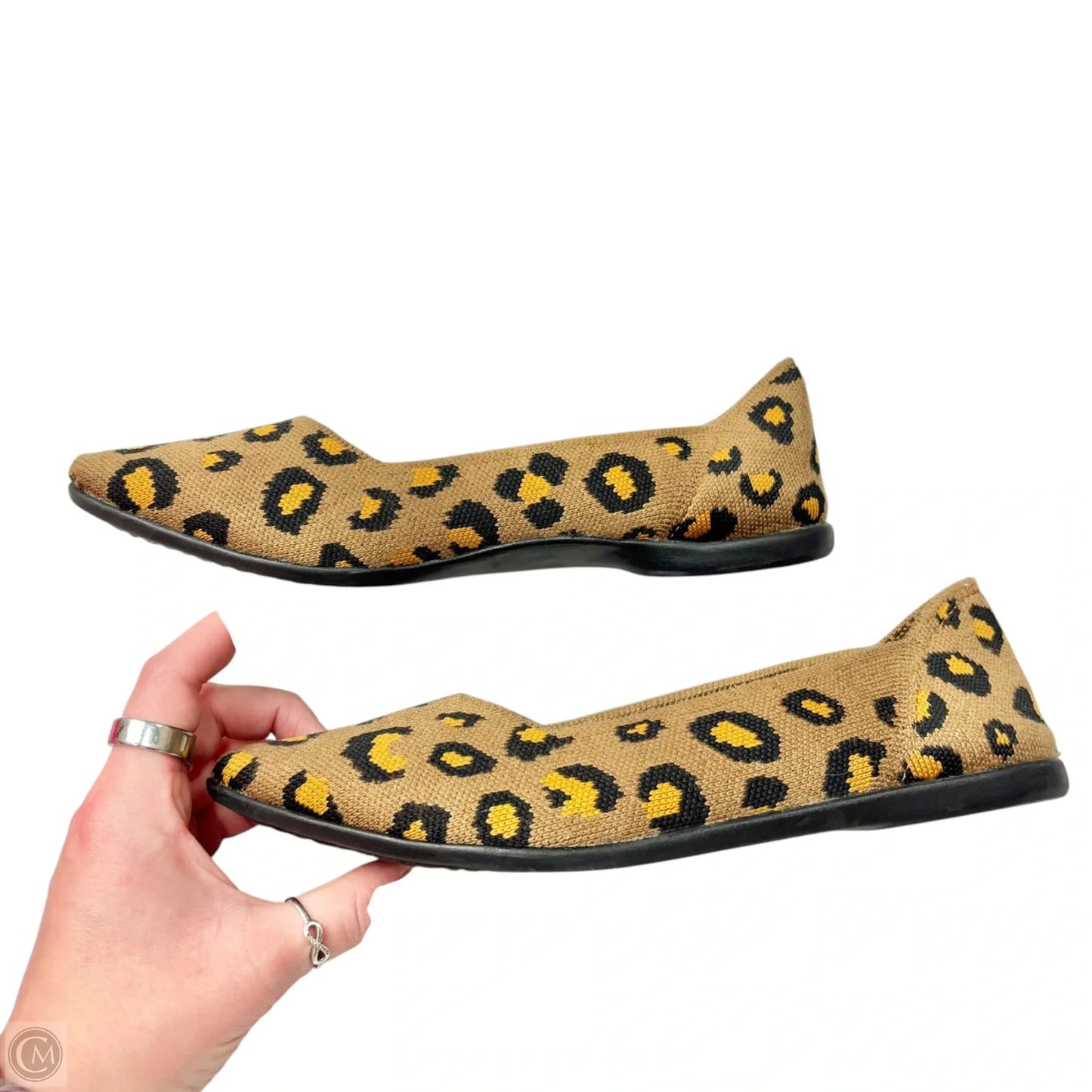 Shoes Flats By Cole-haan In Animal Print, Size: 7.5