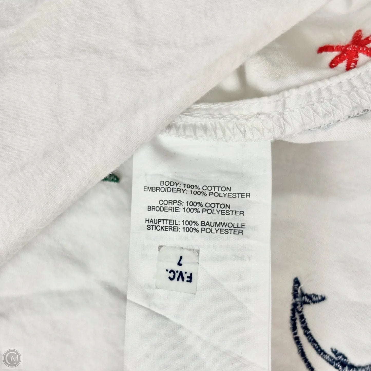 Top Short Sleeve By Madewell In White, Size: L