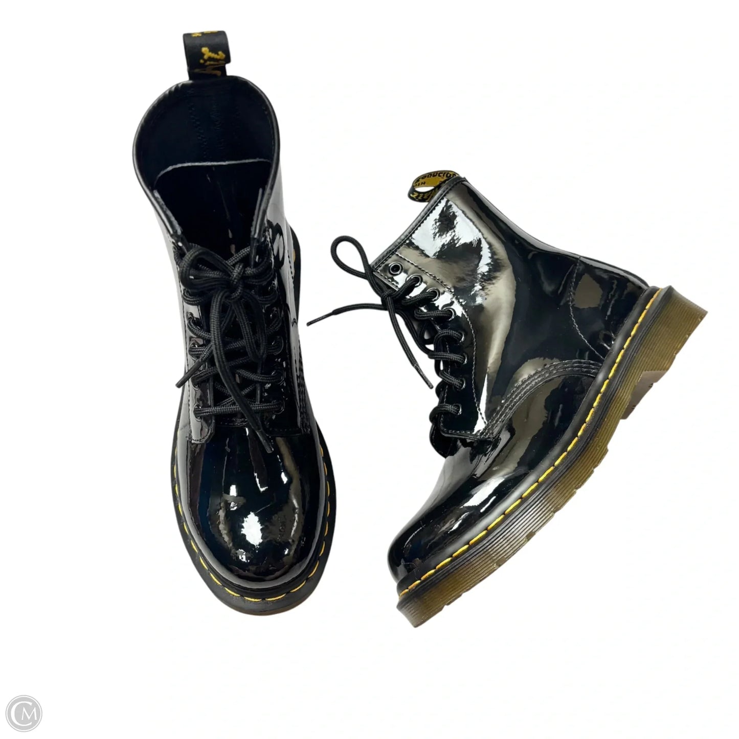 Boots Ankle Flats By Dr Martens In Black, Size: 7