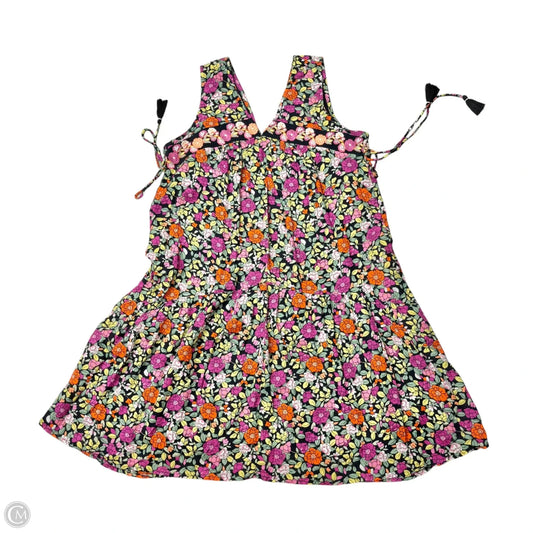 Dress Casual Short By Anthropologie In Floral Print, Size: Xs