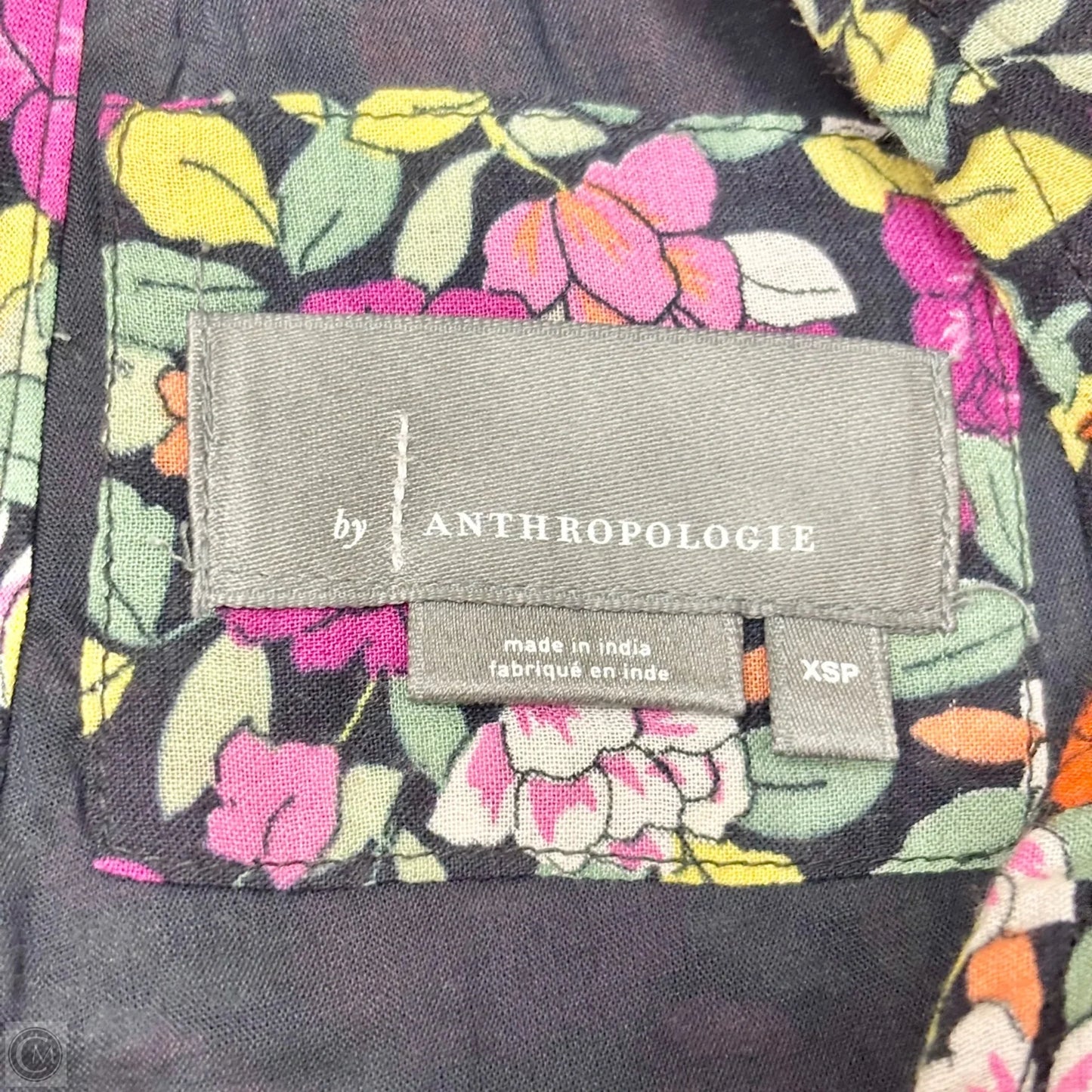 Dress Casual Short By Anthropologie In Floral Print, Size: Xs