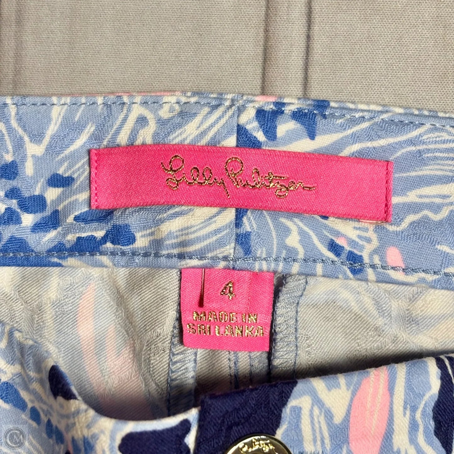Pants Designer By Lilly Pulitzer In Blue, Size: 4