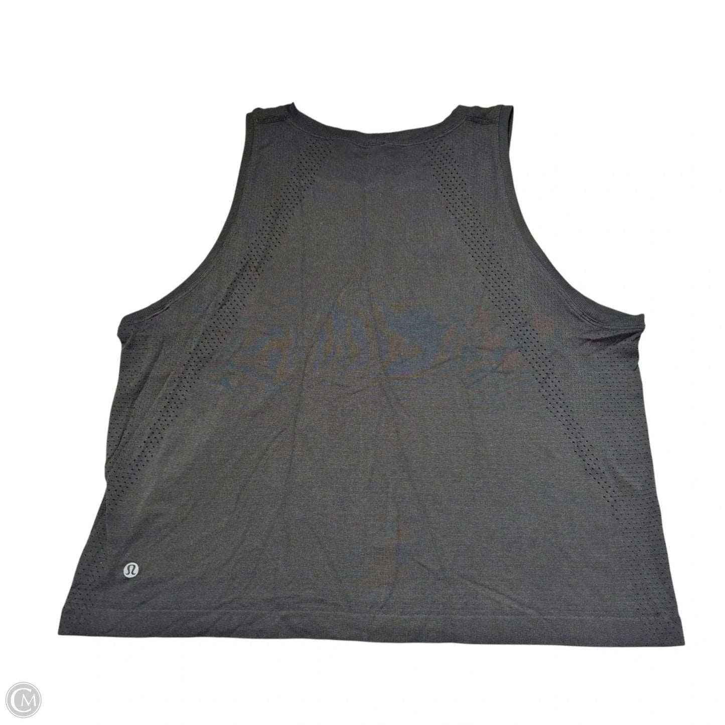 Athletic Tank Top By Lululemon In Black, Size: L