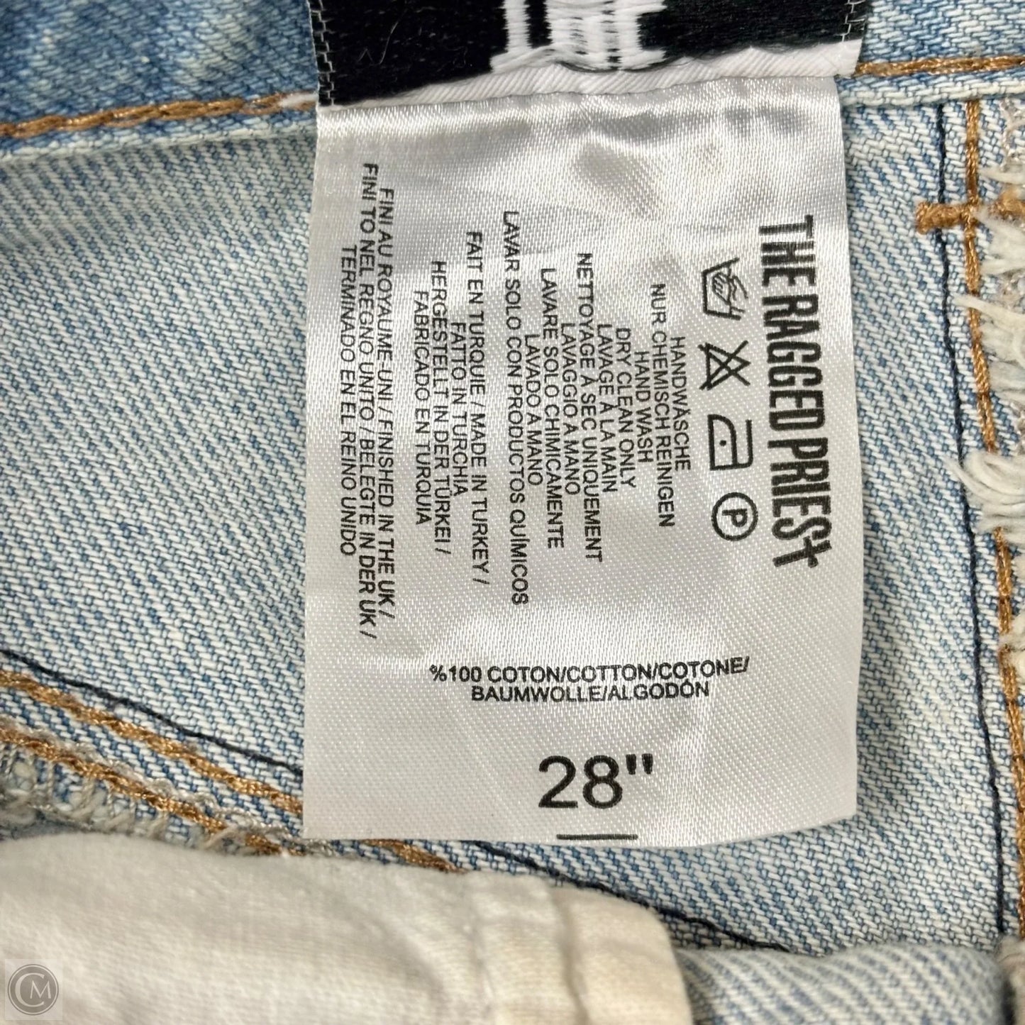 Jeans Straight By The Ragged Priest In Blue Denim, Size: 6