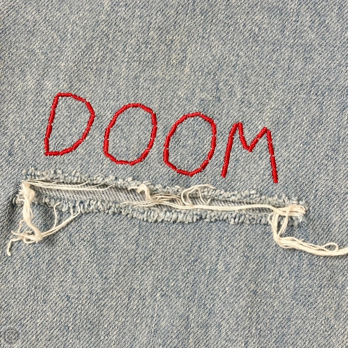 Jeans Straight By The Ragged Priest In Blue Denim, Size: 6