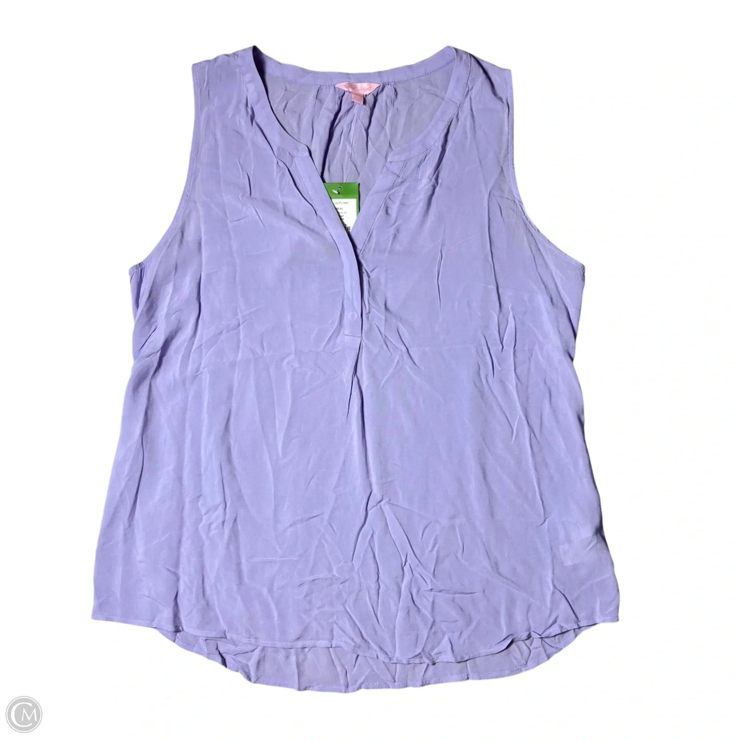 Tank Top Designer By Lilly Pulitzer In Purple, Size: Xl