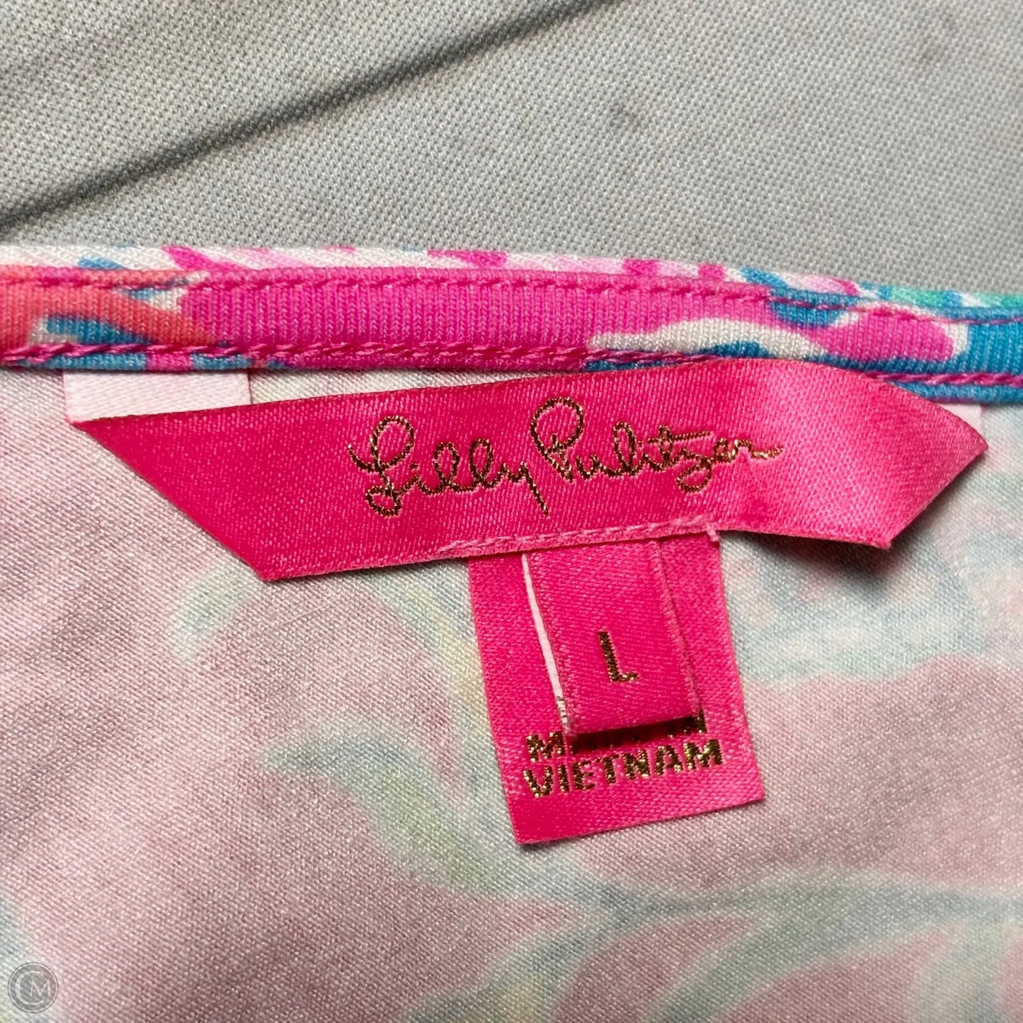 Dress Designer By Lilly Pulitzer In Pink, Size: L