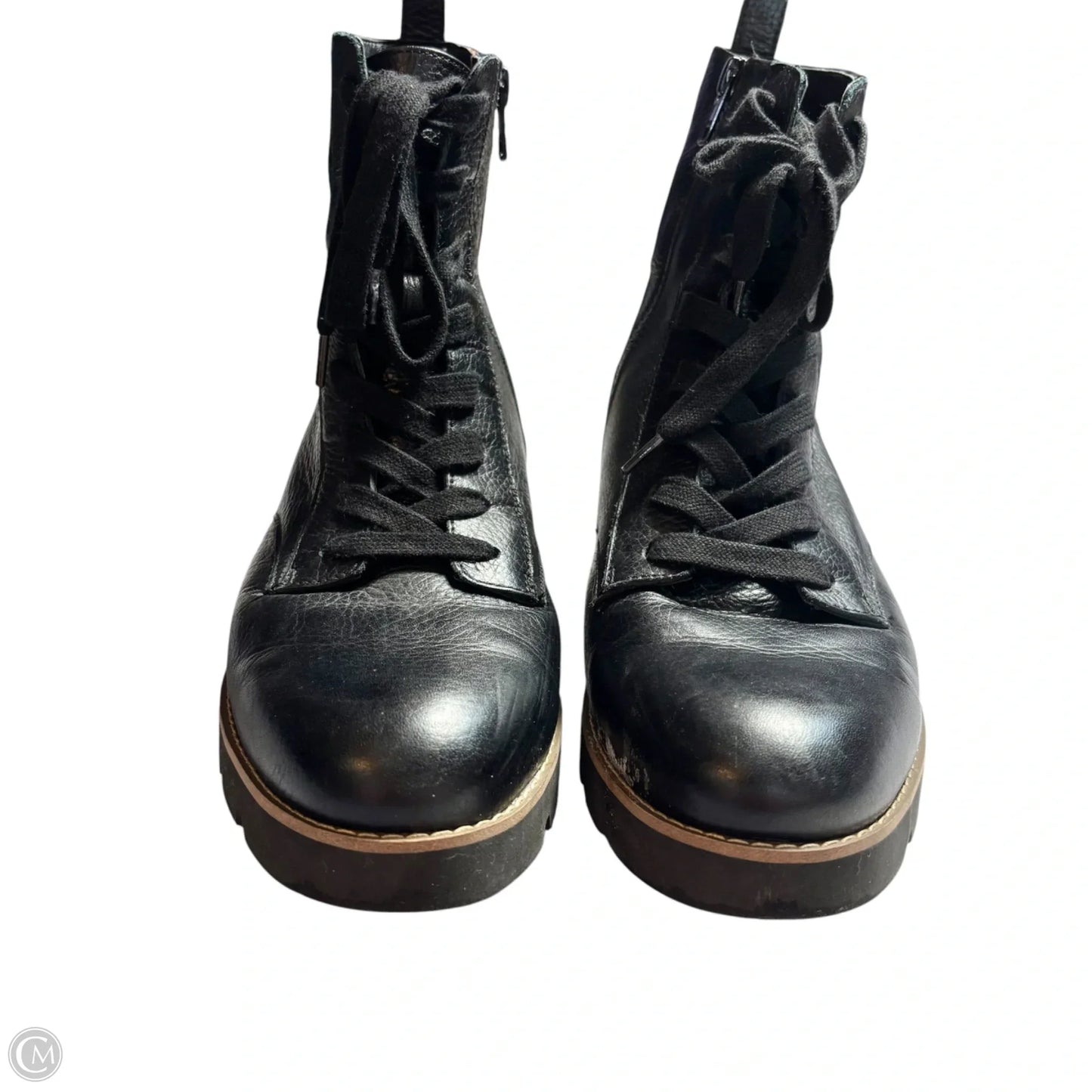 Boots Ankle Flats By Vince In Black, Size: 8.5