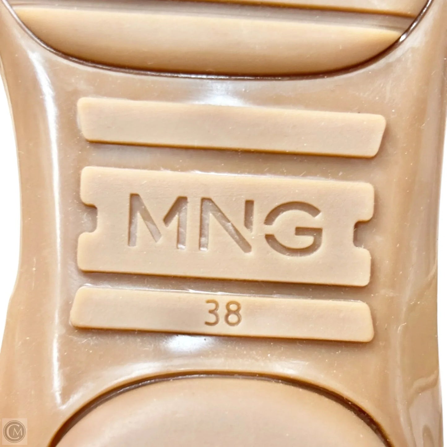 Sandals Flats By Mng In Tan, Size: 7.5