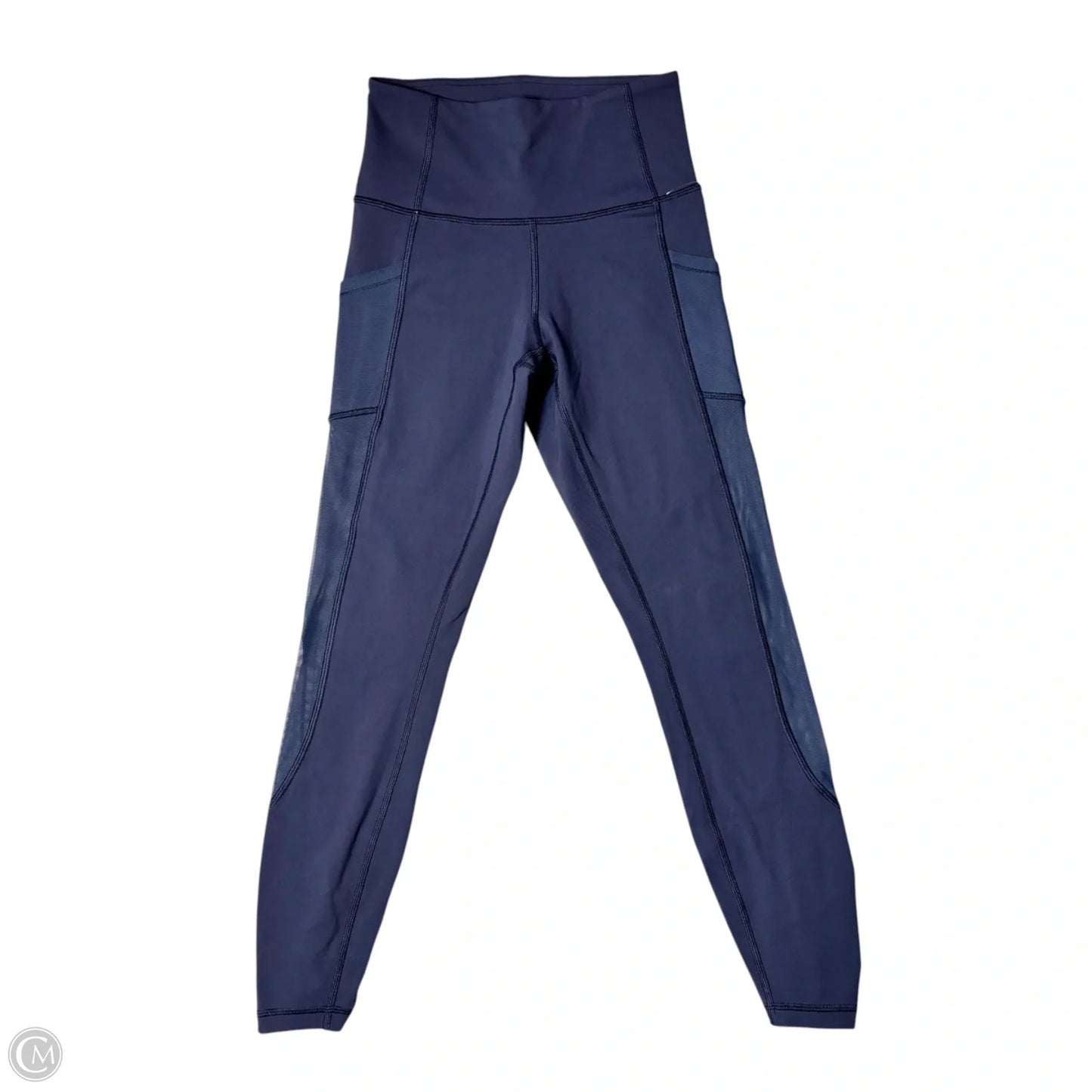 Athletic Leggings By Lululemon In Blue, Size: S