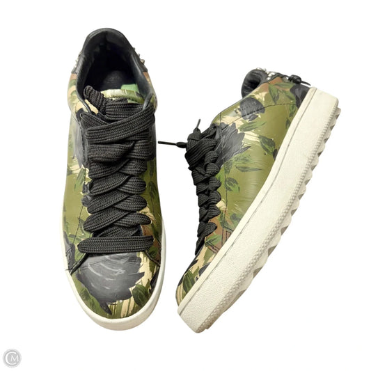 Shoes Designer By Coach In Black & Green, Size: 7