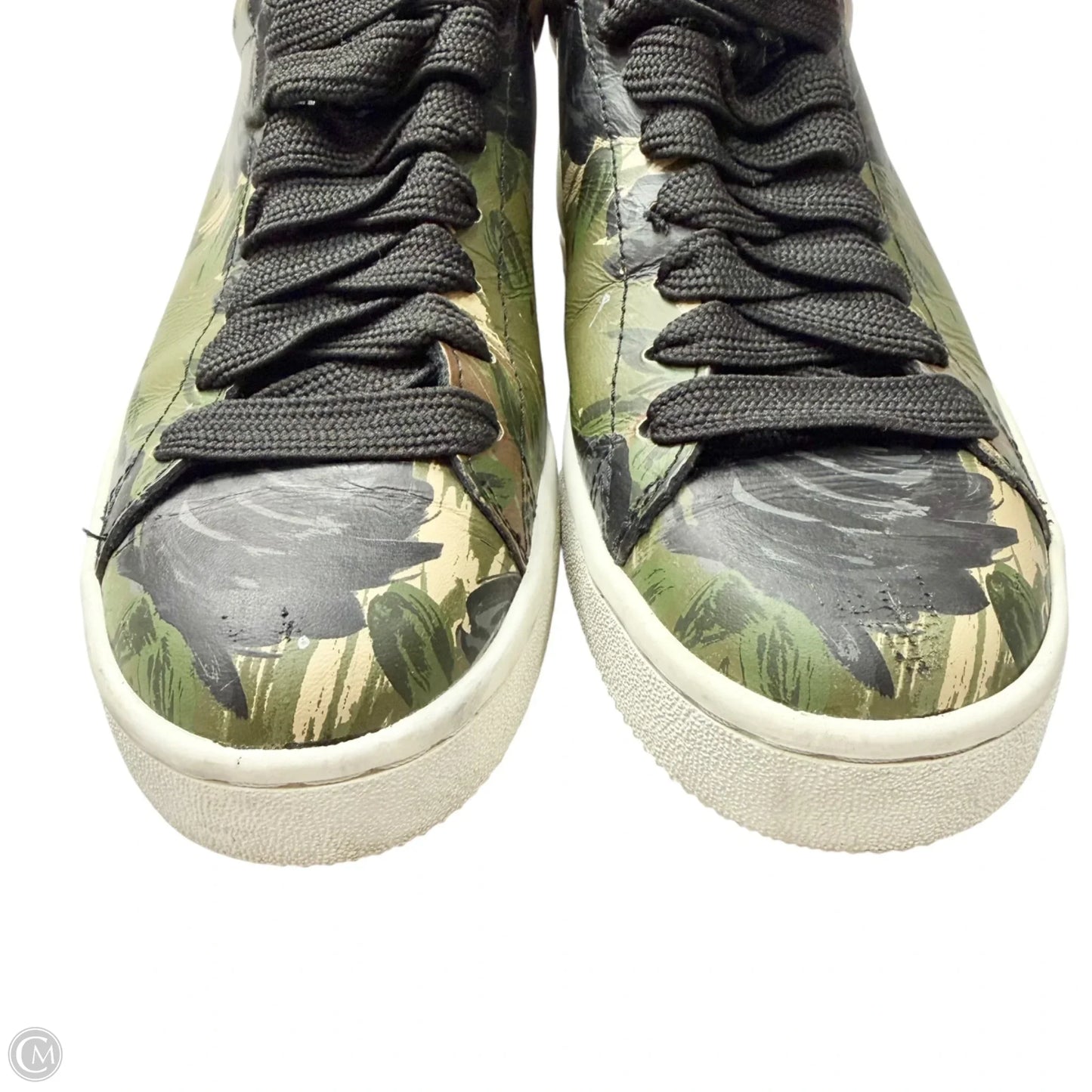 Shoes Designer By Coach In Black & Green, Size: 7