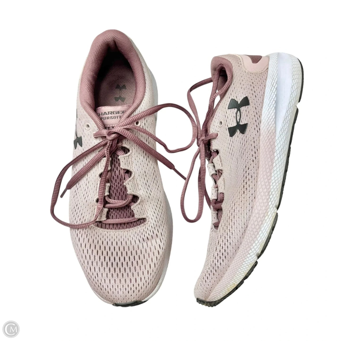 Shoes Athletic By Under Armour In Pink & White, Size: 8