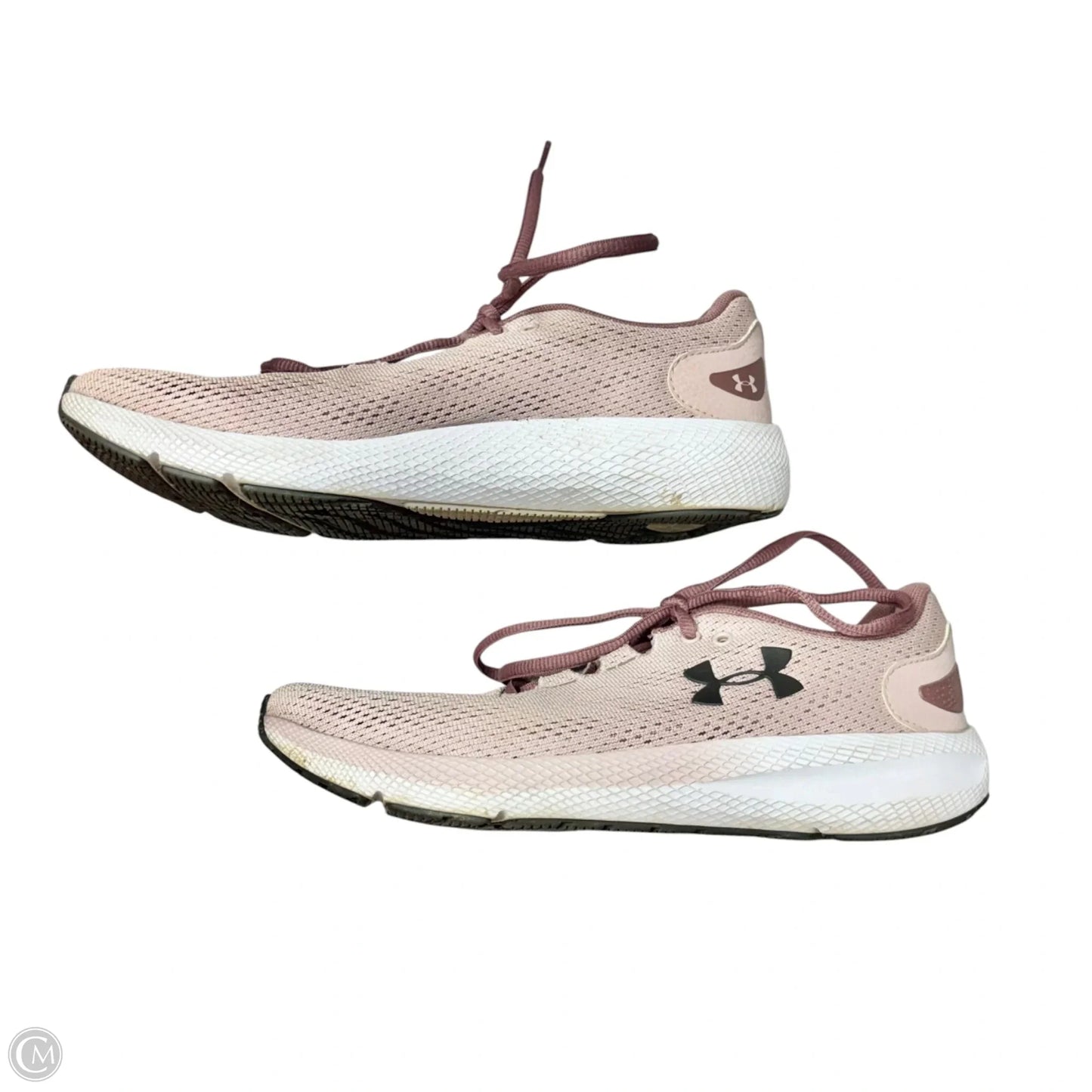 Shoes Athletic By Under Armour In Pink & White, Size: 8