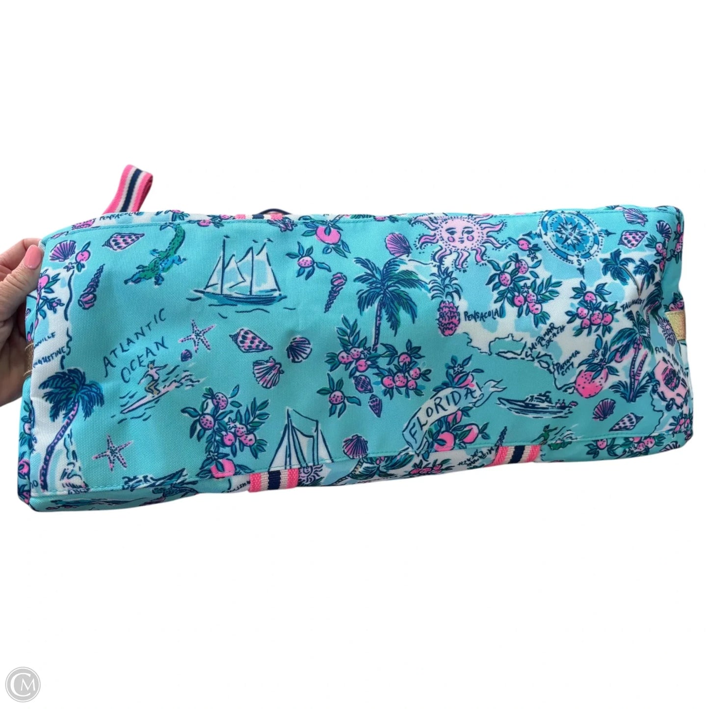 Tote Designer By Lilly Pulitzer, Size: Large