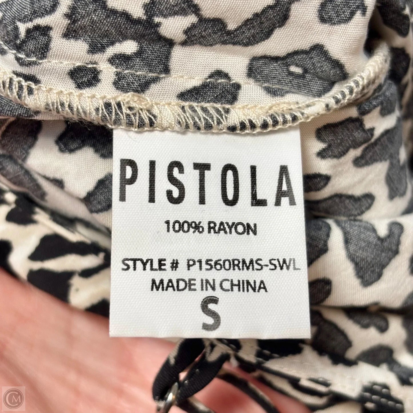 Dress Casual Midi By Pistola In Animal Print, Size: S