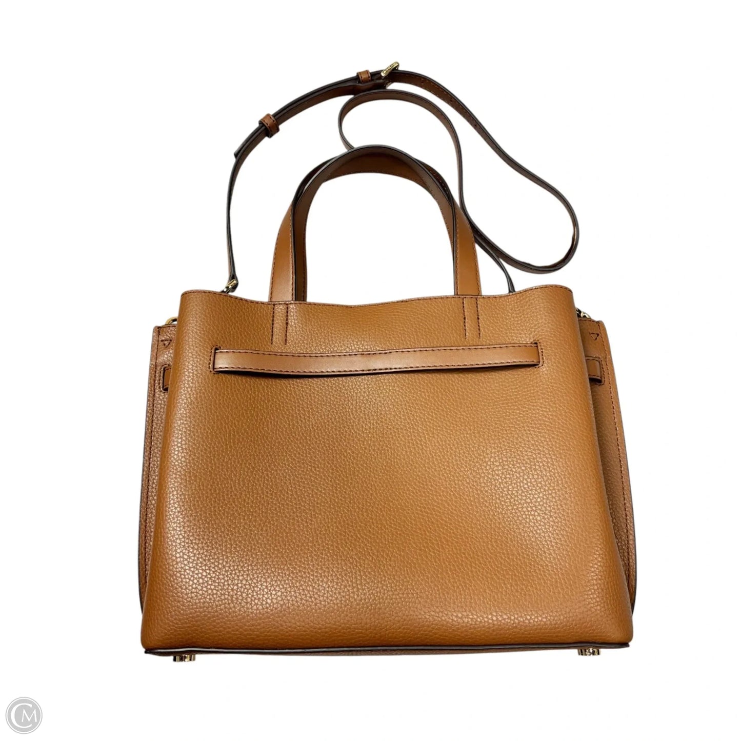 Handbag Leather By Michael By Michael Kors, Size: Medium