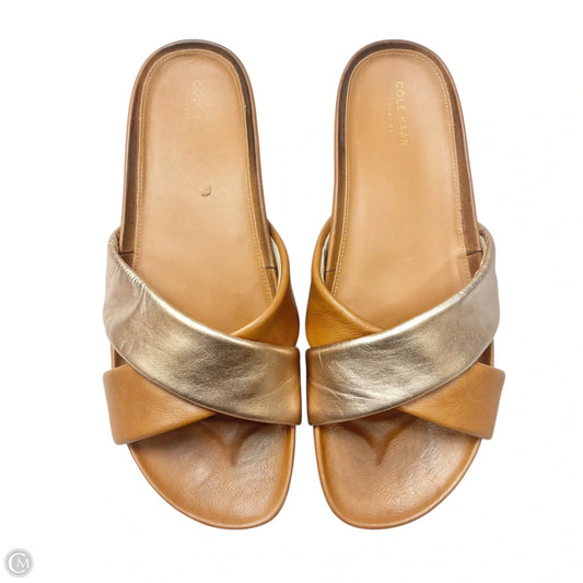 Sandals Flats By Cole-haan In Brown, Size: 10