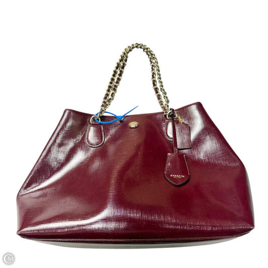 Handbag Designer By Coach, Size: Large