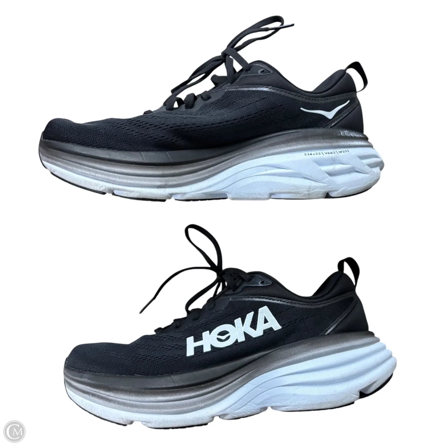 Shoes Athletic By Hoka In Black, Size: 8.5