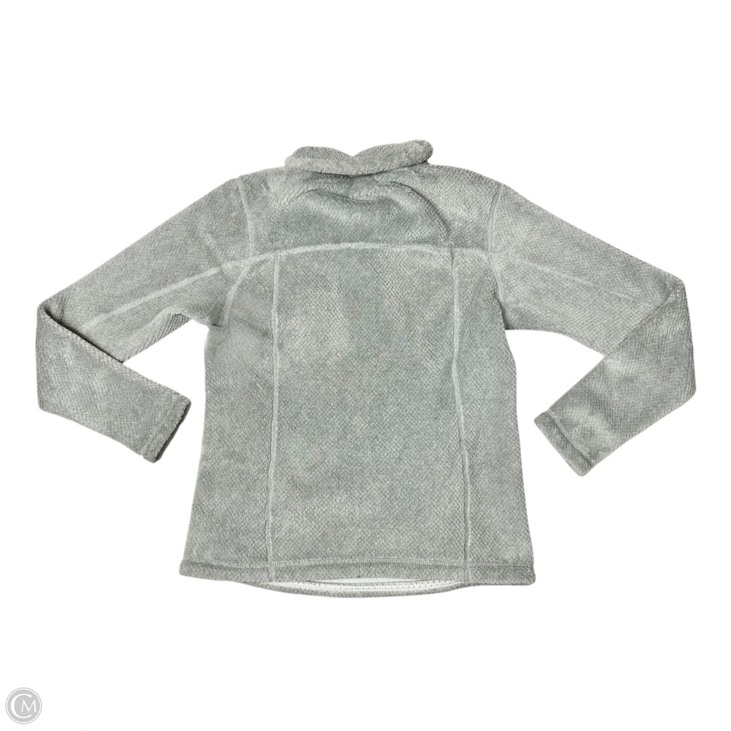 Sweatshirt Collar By Patagonia In Grey, Size: S